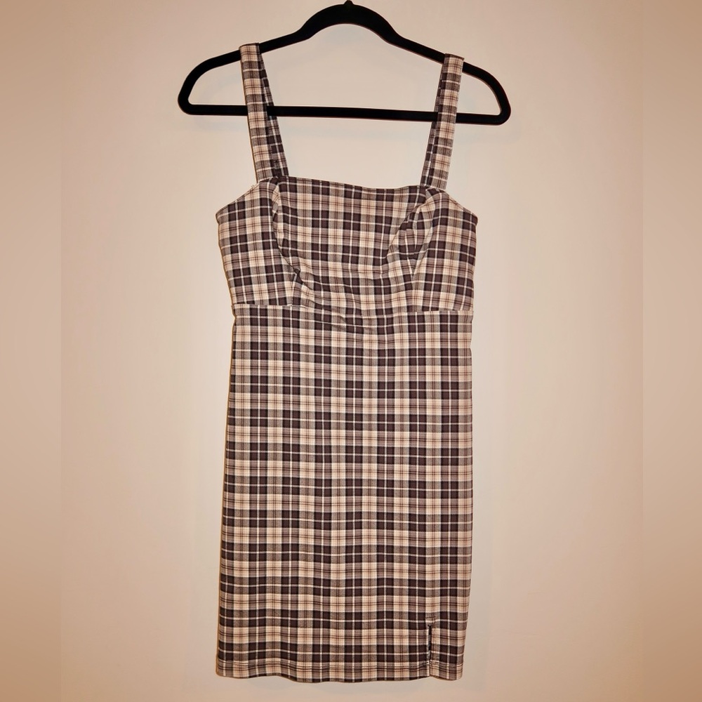 Hollister Plaid Mini Dress